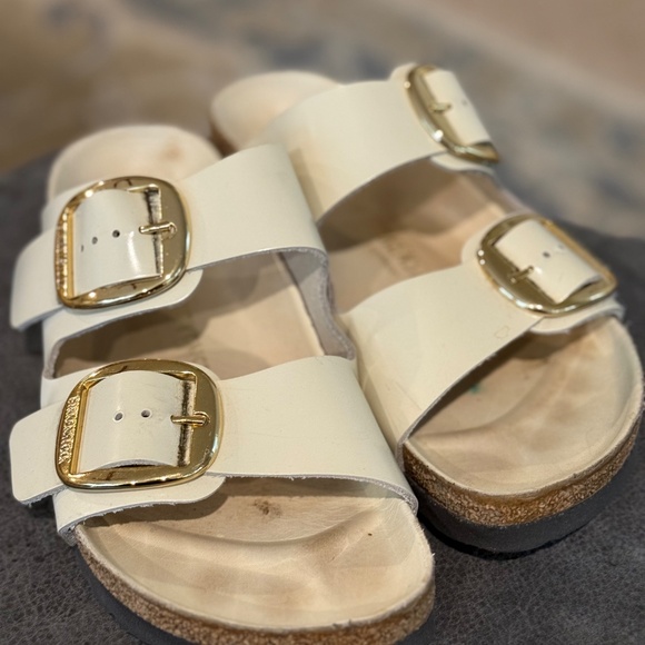 Birkenstock Big Buckle Pearl White - Picture 2 of 4